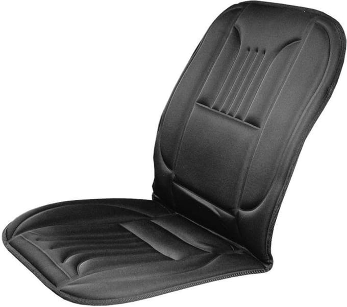 ProPlus Verwarmde autostoelhoes - 3 standen - 12V aansluiting - elastische bevestiging - laag stroomverbruik