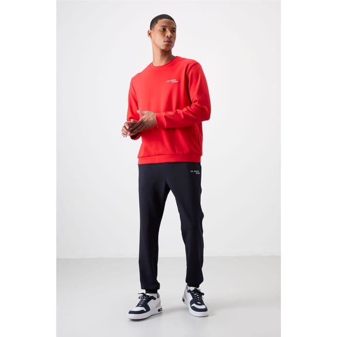 Heren Sweatshirt met Lange Mouwen en Broek Set