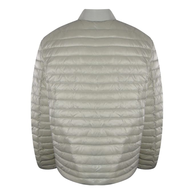 Belstaff Airframe Moonbeam wit glanzend donsjack