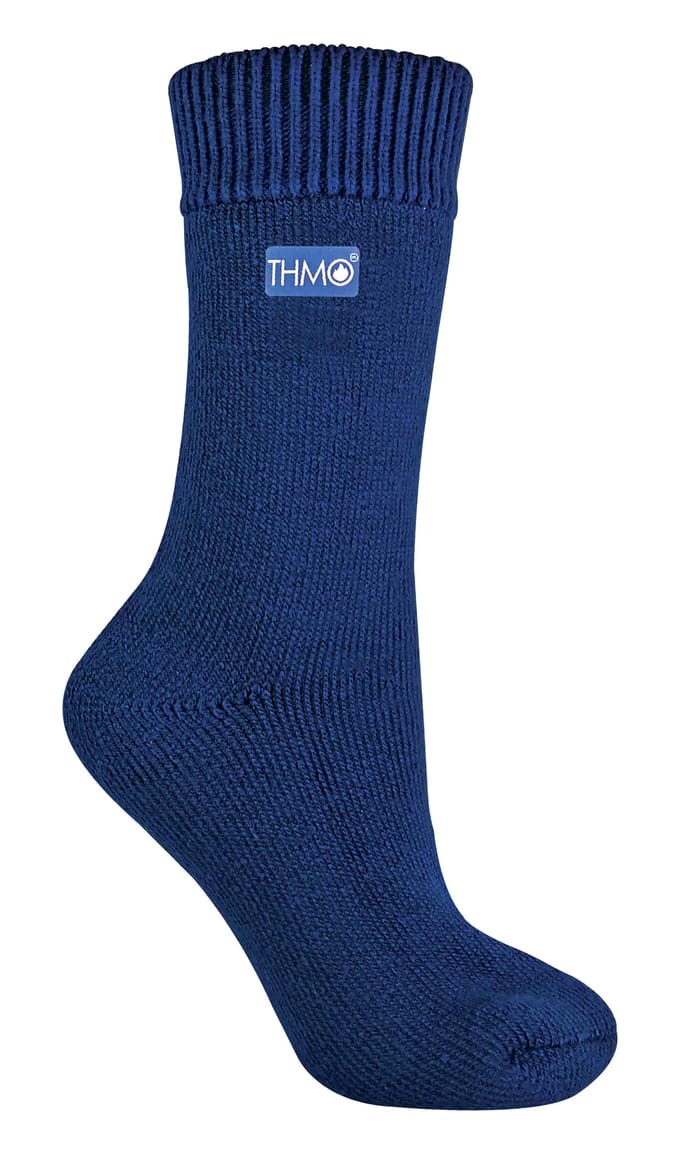 THMO - Set van 3 wintersokken voor dames met comfortbovenkant - Marine