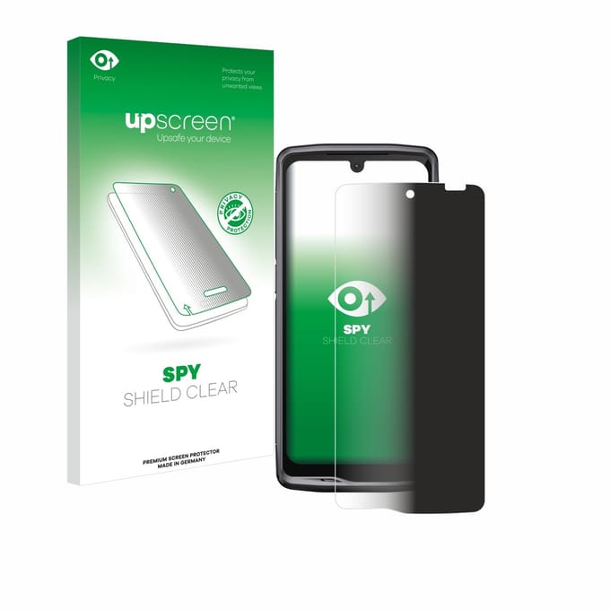 upscreen - privacy screenprotector voor Crosscall Stellar M6 - Folie Beschermfolie Blauwlichtfilter