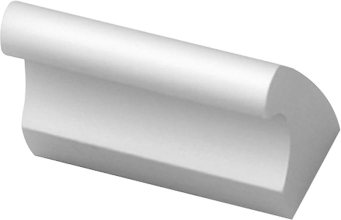 Starx | Meubelgreep | Gewefelde grip | 16mm | Aluminium