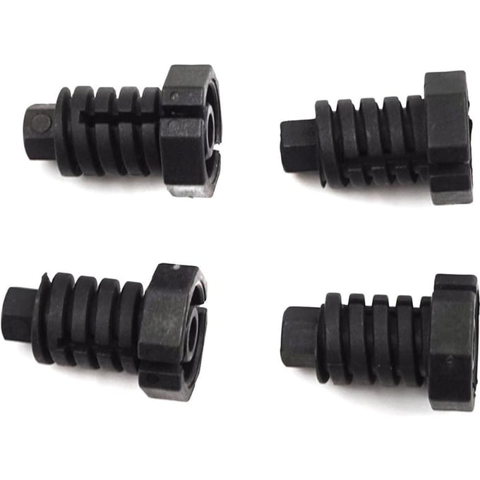 BHL558-2 4 Pièces Support de Phare Réglage Ajusteur Clips Vis Boulon Fixation 63121387026 pour BMW 3 E36 6 E63 E64 Z3