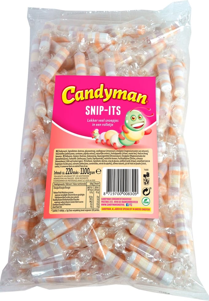 Candyman Snipits - 220 stuks