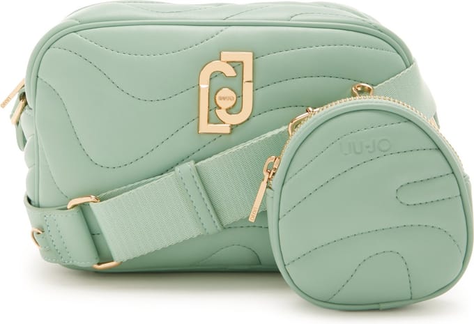 LIU JO Schoudertas Achala Crossover Bag Dust Jade Mintgroen