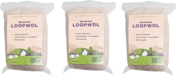 3 x Wanderlust Loopwol - 40 Gram - Voordeelverpakking