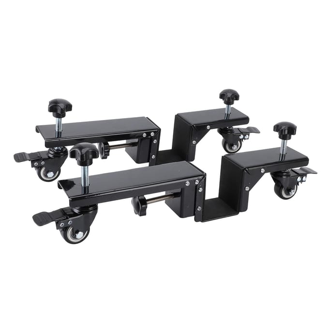 2 STUKS Zware Deur Installatie Kit Soepel Rollend Verbeter Werk Efficiëntie Deurplaat Dolly voor
