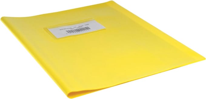 Bronyl schriftomslag ft 16,5 x 21 cm (schrift), geel 10 stuks