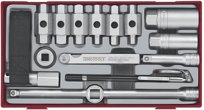 Teng Tools olieservicegereedschapset TT0S16