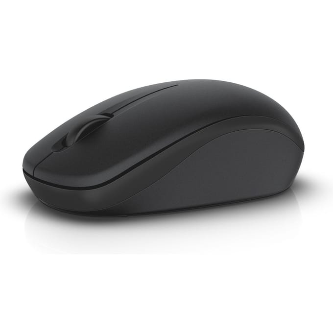 Dell WM126 Muis Radiografisch Optisch Zwart 3 Toetsen 1000 dpi