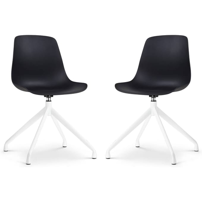 Set van 2 eetkamerstoelen Nola-Pip draaibaar | Nolon