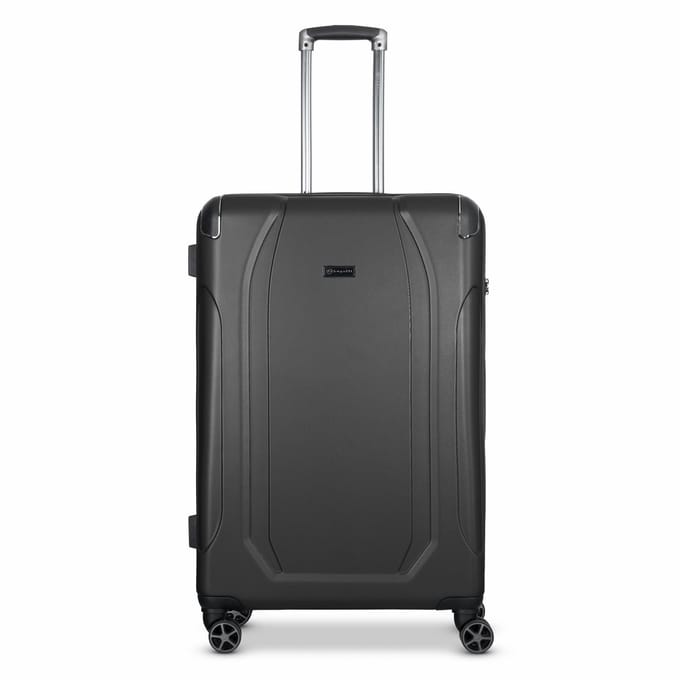 Bugatti Valencia 4 wielen Trolley L 77 cm - Harde bagage - TSA slot - black