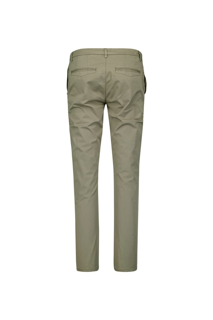 No Excess Pants Stretch Garment Dyed Light Army Größe: W32L32 | Chinos Outlet | Herren | Grün