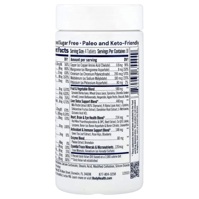 BodyHealth, Multi Complete™, 120 Tabletten