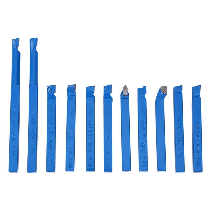 11 stuks 8*8mm Draaibankgereedschap Carbide Getipt Las Frezen Snijden Draaigereedschap Set