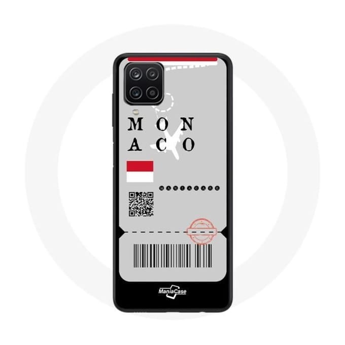 Samsung Galaxy A12 hoesje Monaco vliegticket