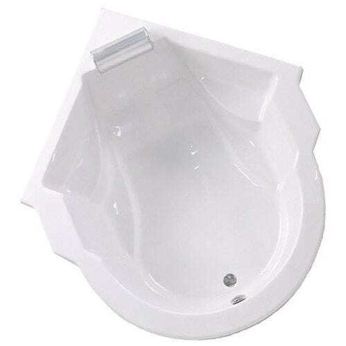 Caribia Santorini N corner bath 114 x 160 cm Santorini N incl. foot frame