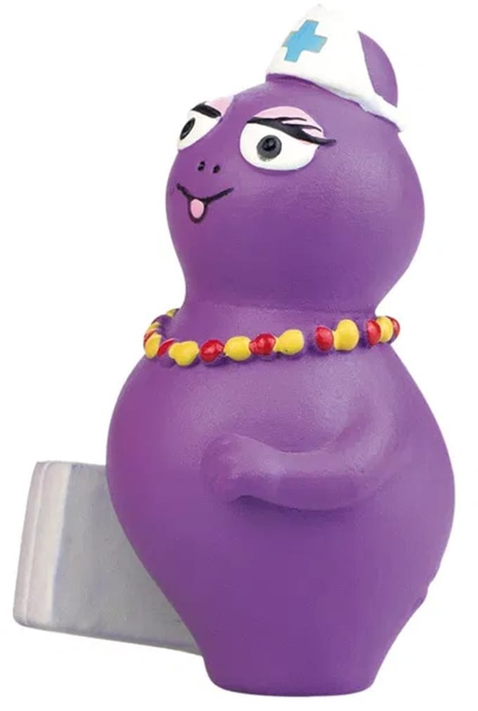 Barbapapa speelfiguurtje - Barbabelle de zuster - 6 cm
