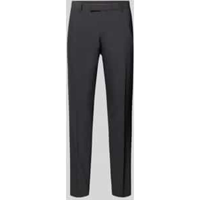 Regular fit pantalon met wol, model 'MADDEN 2.0'