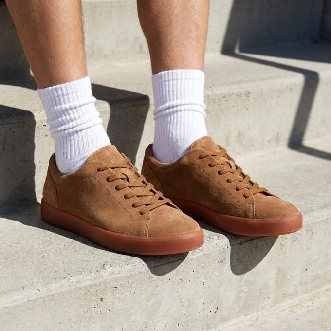 Ecco Ecco Soft 10 Sneakers bruin Suéde