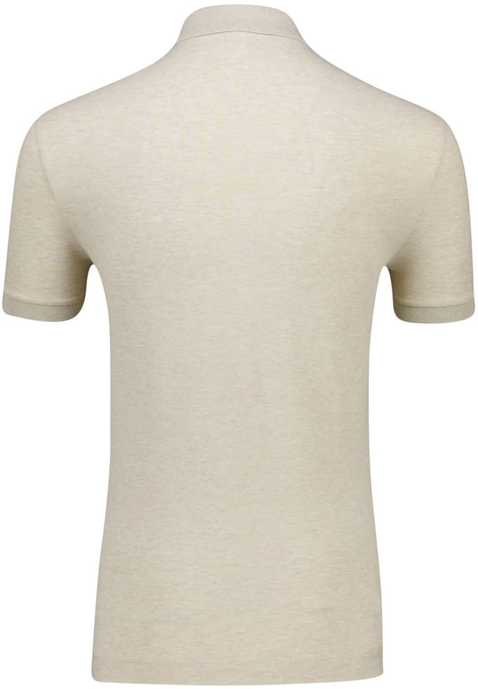 Lacoste poloshirt korte mouw beige