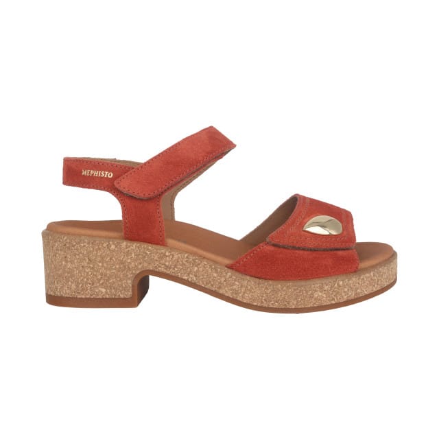 Mephisto Franka - dames sandaal - Rood - maat 42 (EU) 8 (UK)