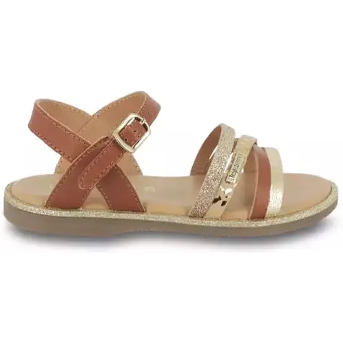 Sandale Plate en cuir Inaya