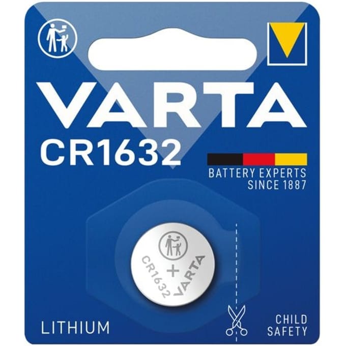 Varta CR1632 - Lithium Knoopcel Batterij - 1 stuk