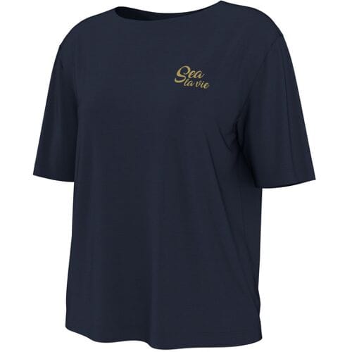 ESMARA Dames T-shirt (Marineblauw, S (36/38))