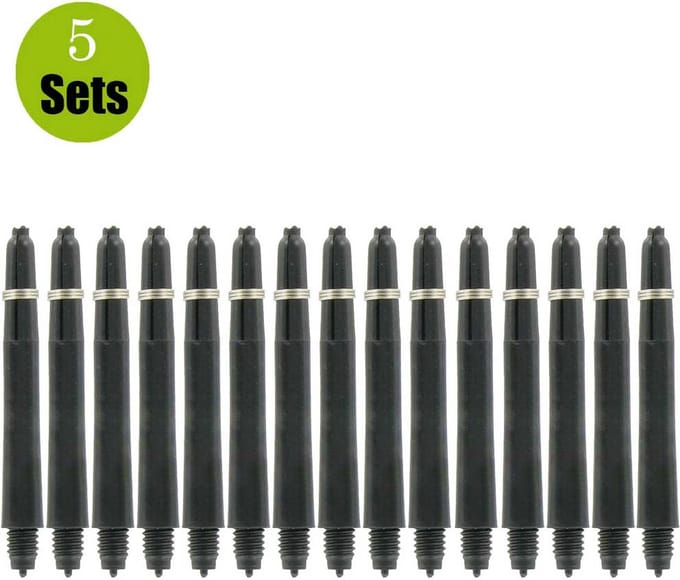 5-Pack NYLON shaft In Between+ Ring - Black