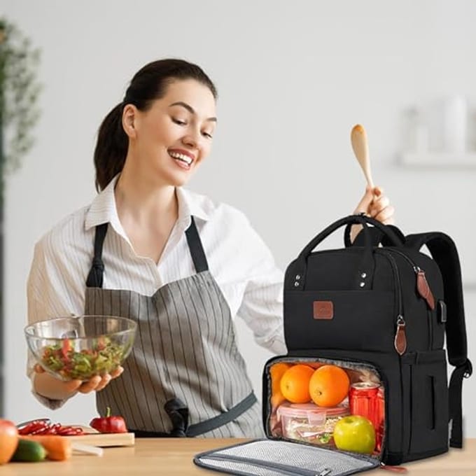 Isolerende Laptoptas met USB-poort en Waterdicht Ontwerp - 17 Inch