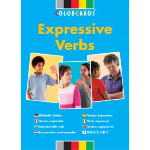 Expressive Verbs: Colorcards - Colorcards - Speechmark