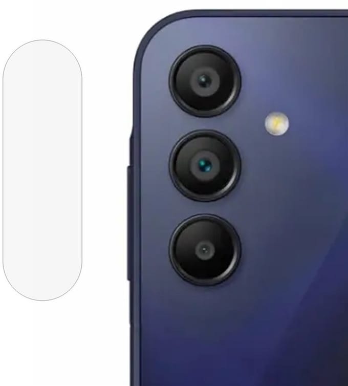 Coverup Camera Lens Protector - Geschikt voor Samsung Galaxy A17 Camera Lens Protector - Coverup 9H Tempered Glass - Transparant