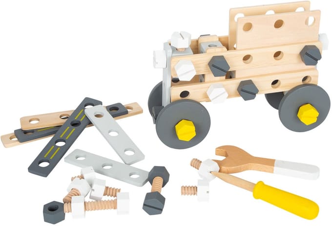 Small Foot - Wooden Construction Set Miniwob 67dlg.