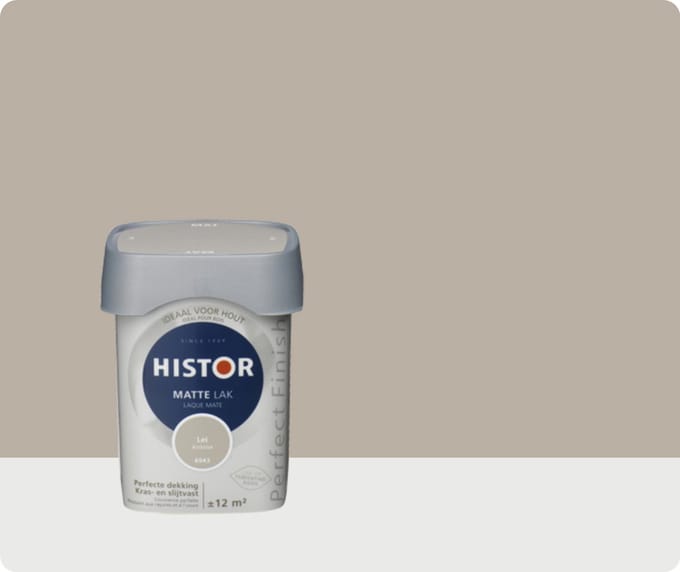 Histor Perfect Finish Lak Mat 0,75 liter - Lei