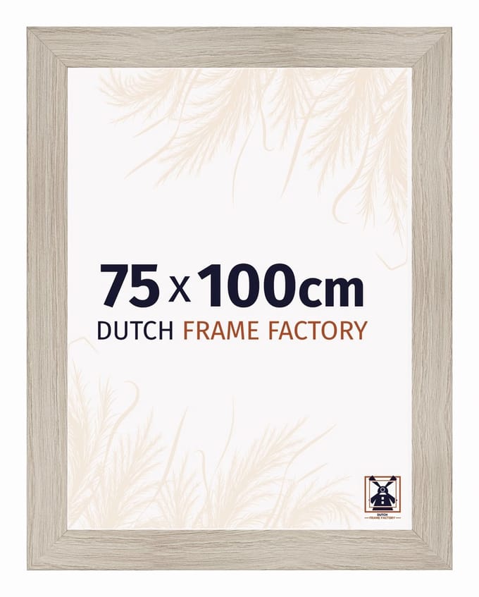 Fotolijst 75x100 cm - MDF - Eiken Licht - Praag