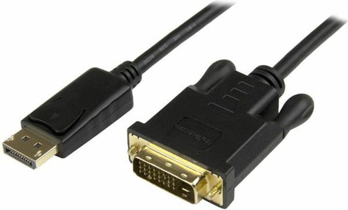 StarTech.com 3 ft DisplayPort to DVI Converter Cable DP to DVI Adapter