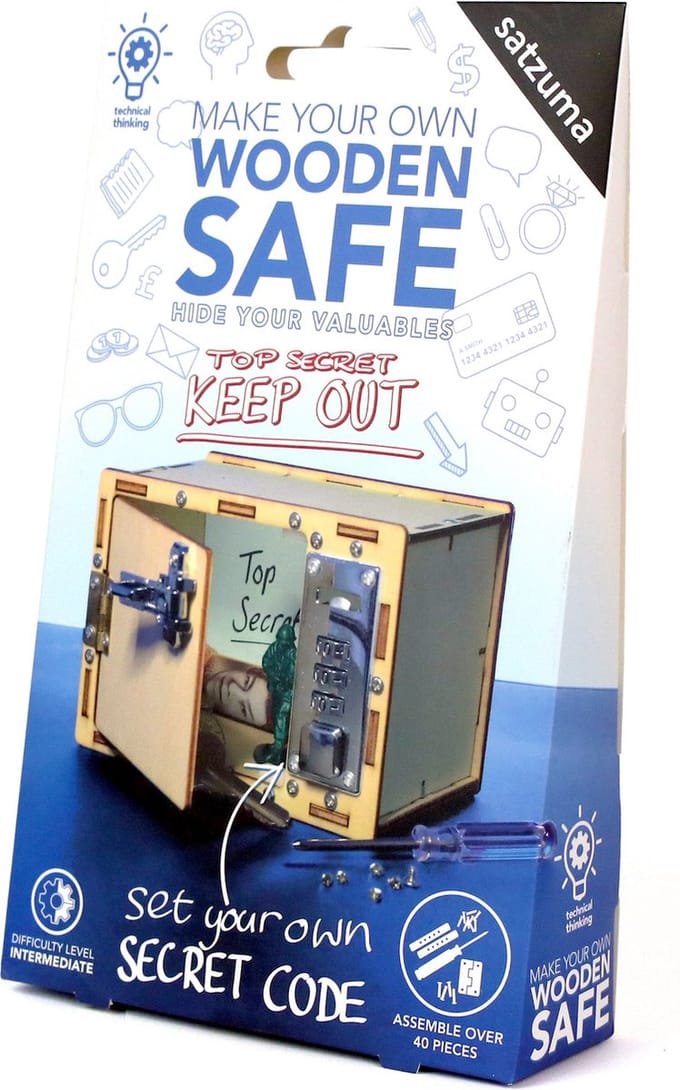 Satzuma - Make your own Wooden Safe - STEM