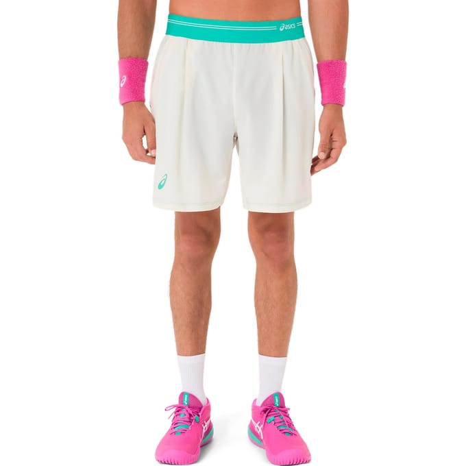 ASICS Game  Shorts Heren-crème