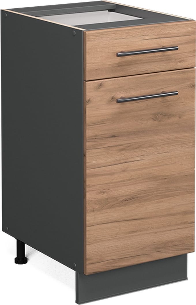 Vicco Fame-Line Keukenonderkast – 40 cm, WB Eik Krachtige eik goud