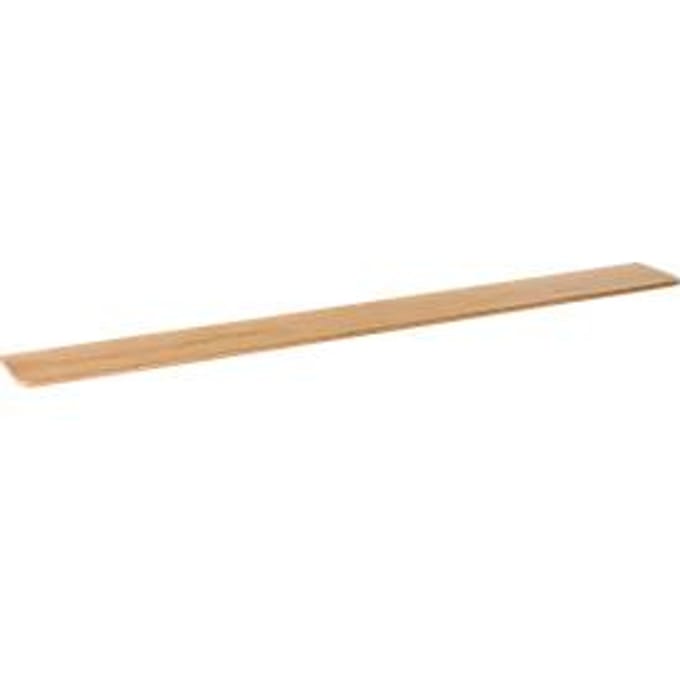 Multiplex beuken kantplank, kleurloos geolied, onderhoudsvriendelijk, L 1500 x H 100 x D 12 mm, beukenlook