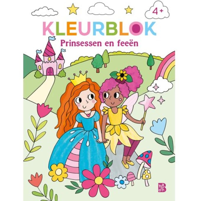 Prinsessen En Feeën - Kleurblokken