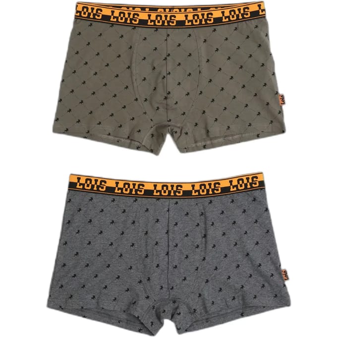 Katoenen stretch boxershorts Lois Lux (x2)