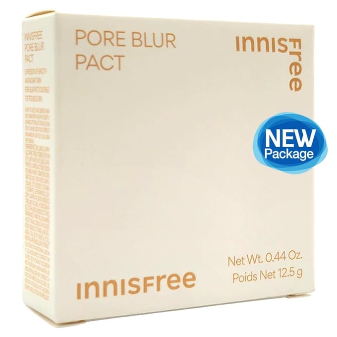 [INNISFREE] Pore Blur Pact 12.5g 1pc + Sample Gifts gray