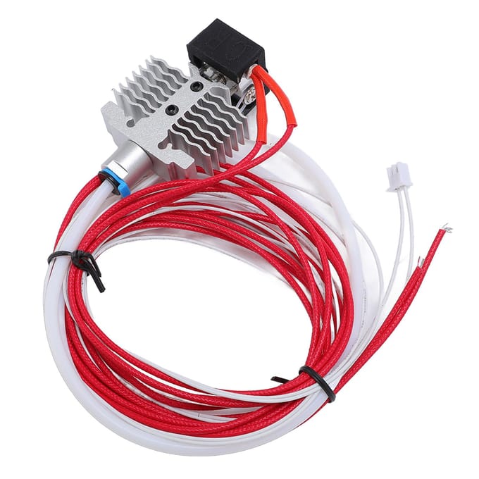 Hot End Vervangingskit 24V 40W 3D Printer Nozzle Hot End Verwarmingsblok Kit voor Ender3 NEO V2 NEO red