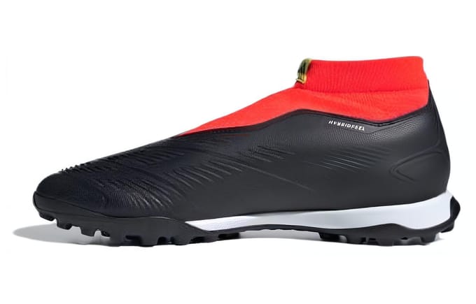 adidas Predator 24 League Laceless Turf Core Black Cloud White Solar R 42