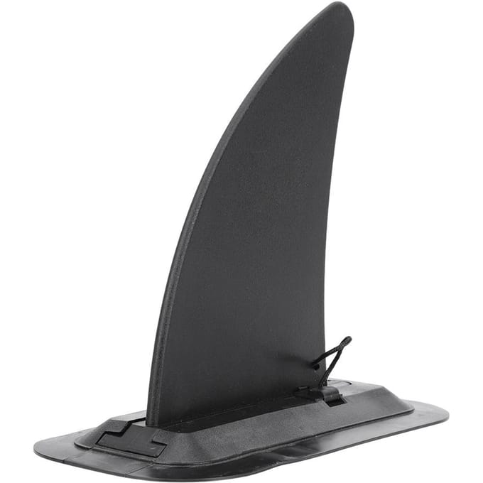 Ensemble d'ailerons de planche de surf gonflables en PVC de qualité, type boucle d'insertion, accessoire pour bassin versant gray