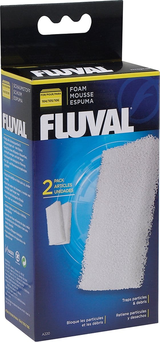 FLUVAL 2 schuimblokken 106 - Voor aquarium