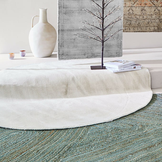 LOBERON Vloerkleed Mariselle crème