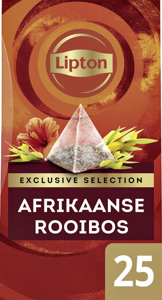 Lipton - Exclusive Selection Afrikaanse Rooibos thee - 6x 25 zakjes